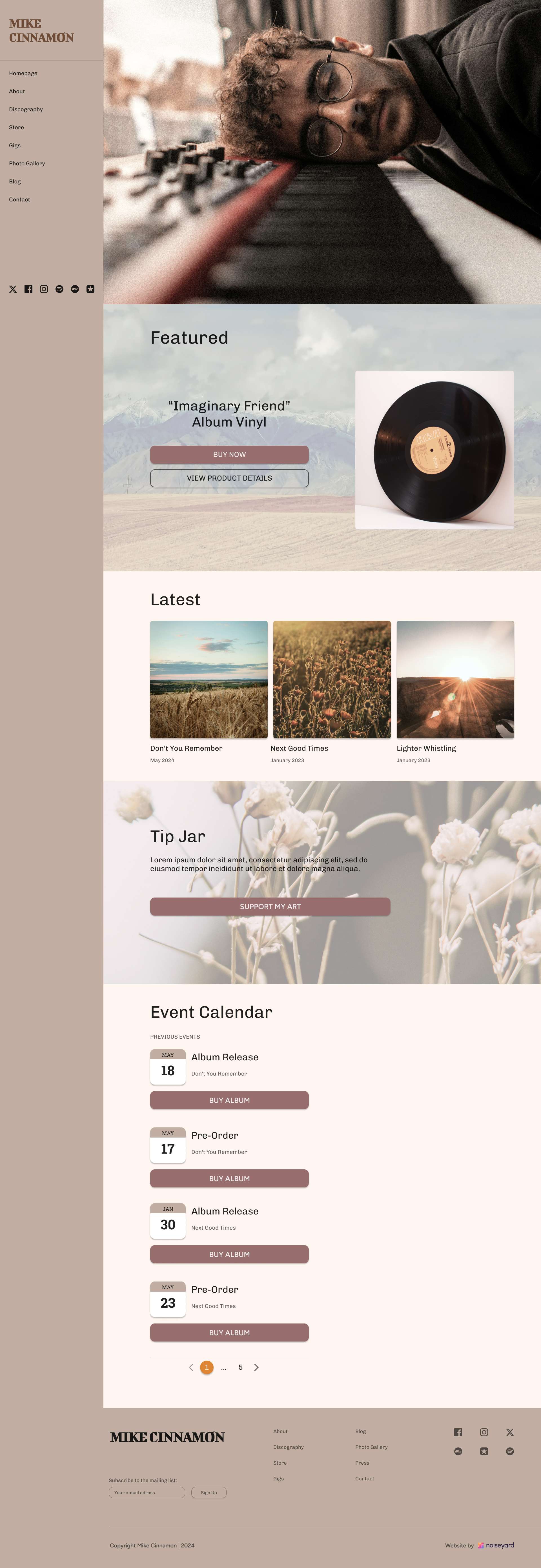a website with a picture of a man and a woman