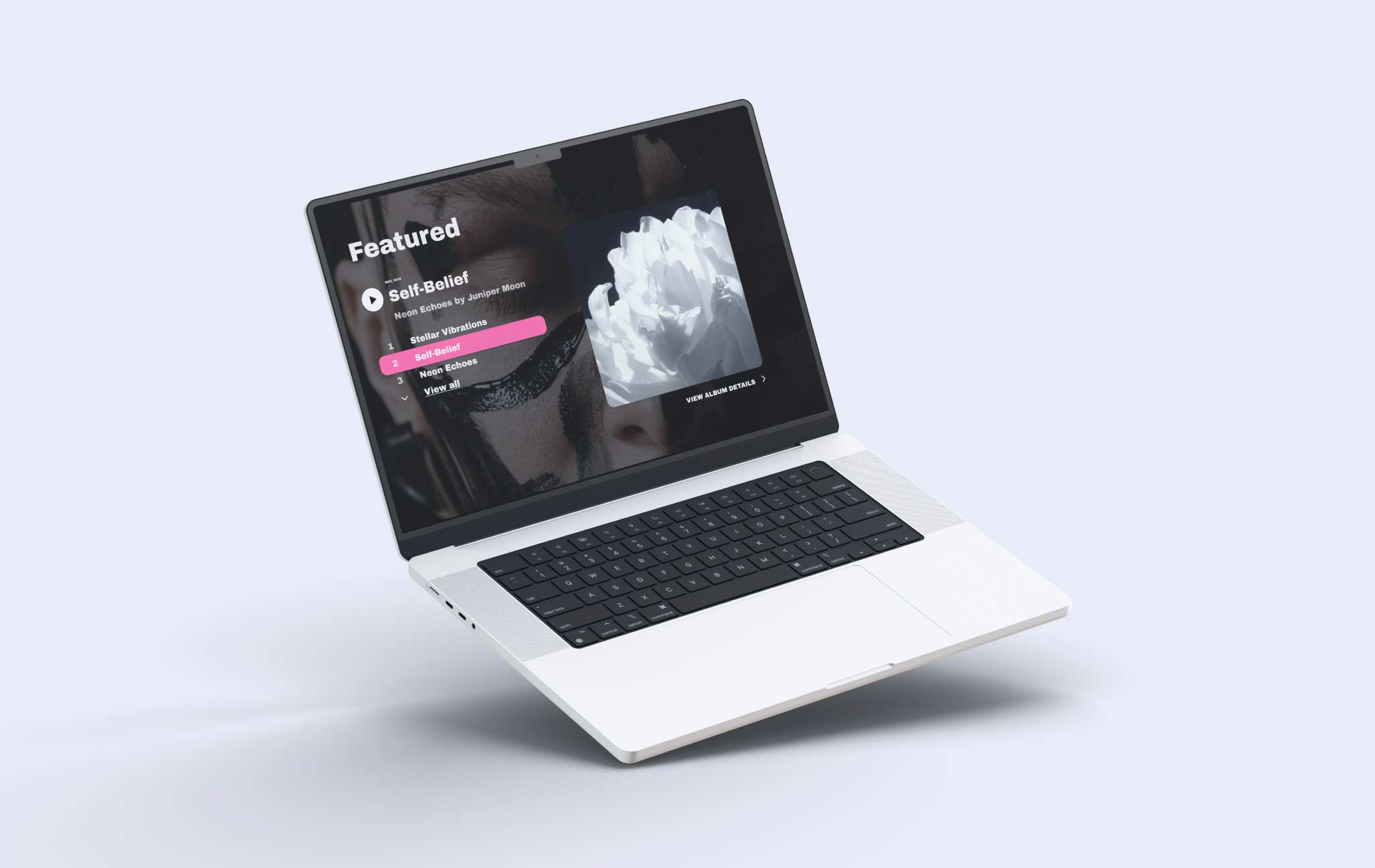 Noiseyard website builder for musicians, banner: Noiseyard musician website example.