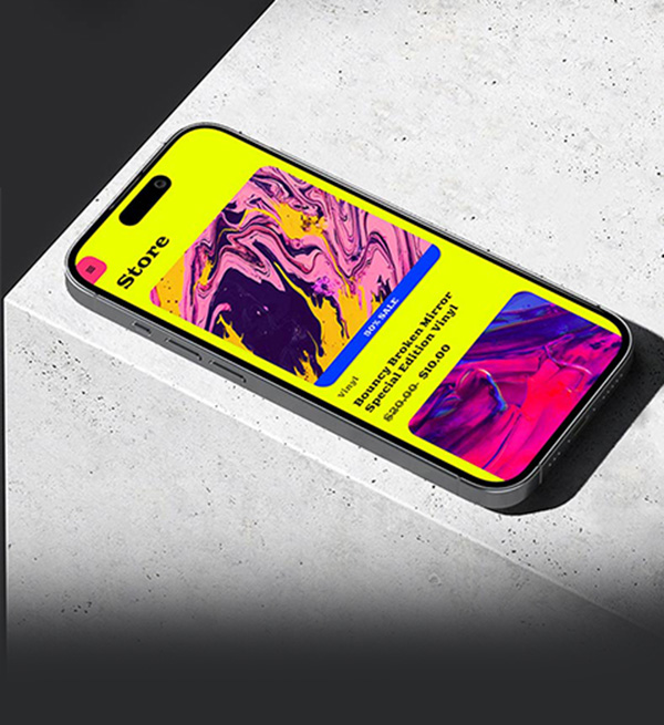 Noiseyard website builder for musicians, banner: Noiseyard musician website example.