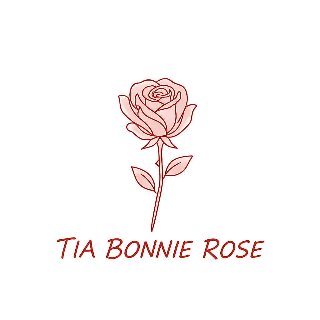 the logo for ta bonie rose
