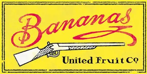 40.11) "banananas": bananas united fruit co logo