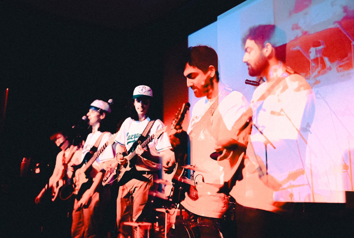 a group of people on stage
