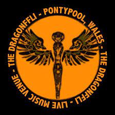 the dragonfly pontpool wales logo