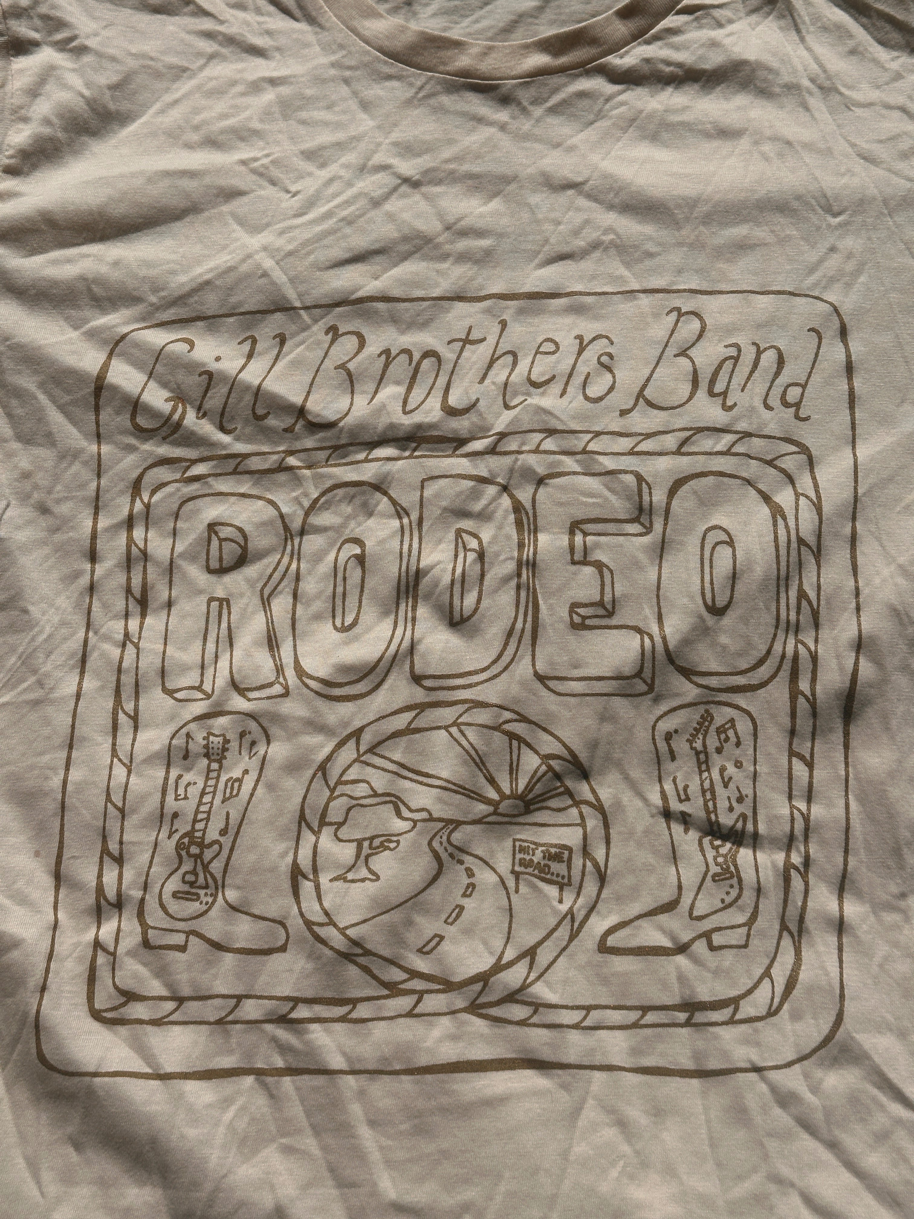a t - shirt with the words rodeo on it