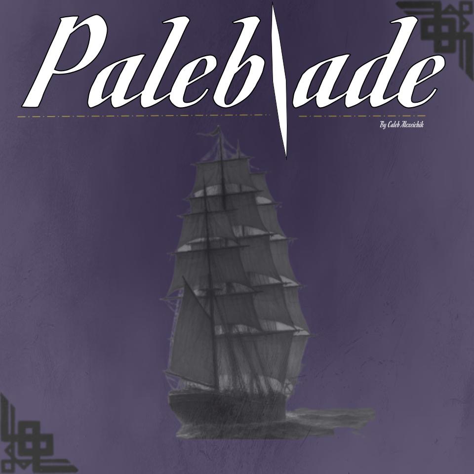 the cover of palebeade, with a ship in the background