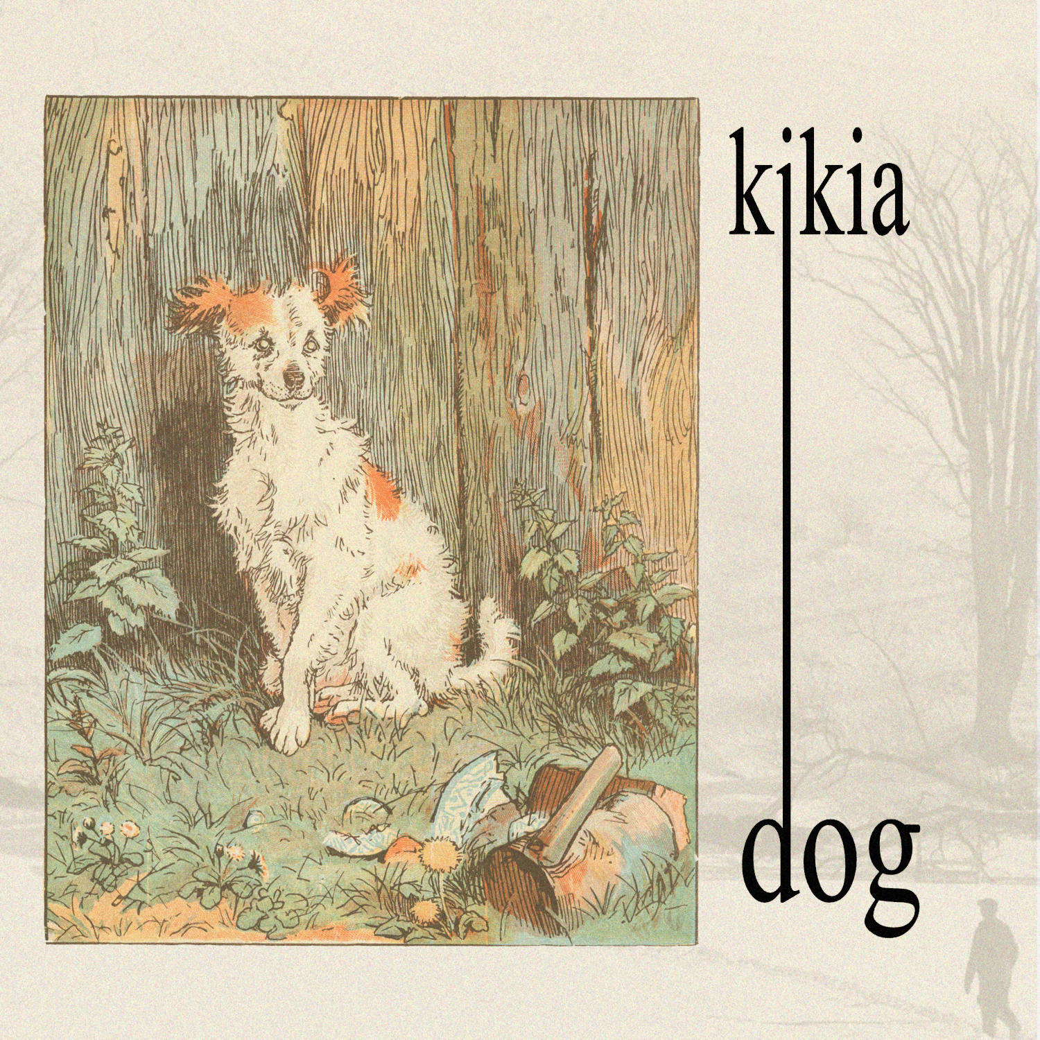 kikia - dog: a picture of a dog with the words kikia dog