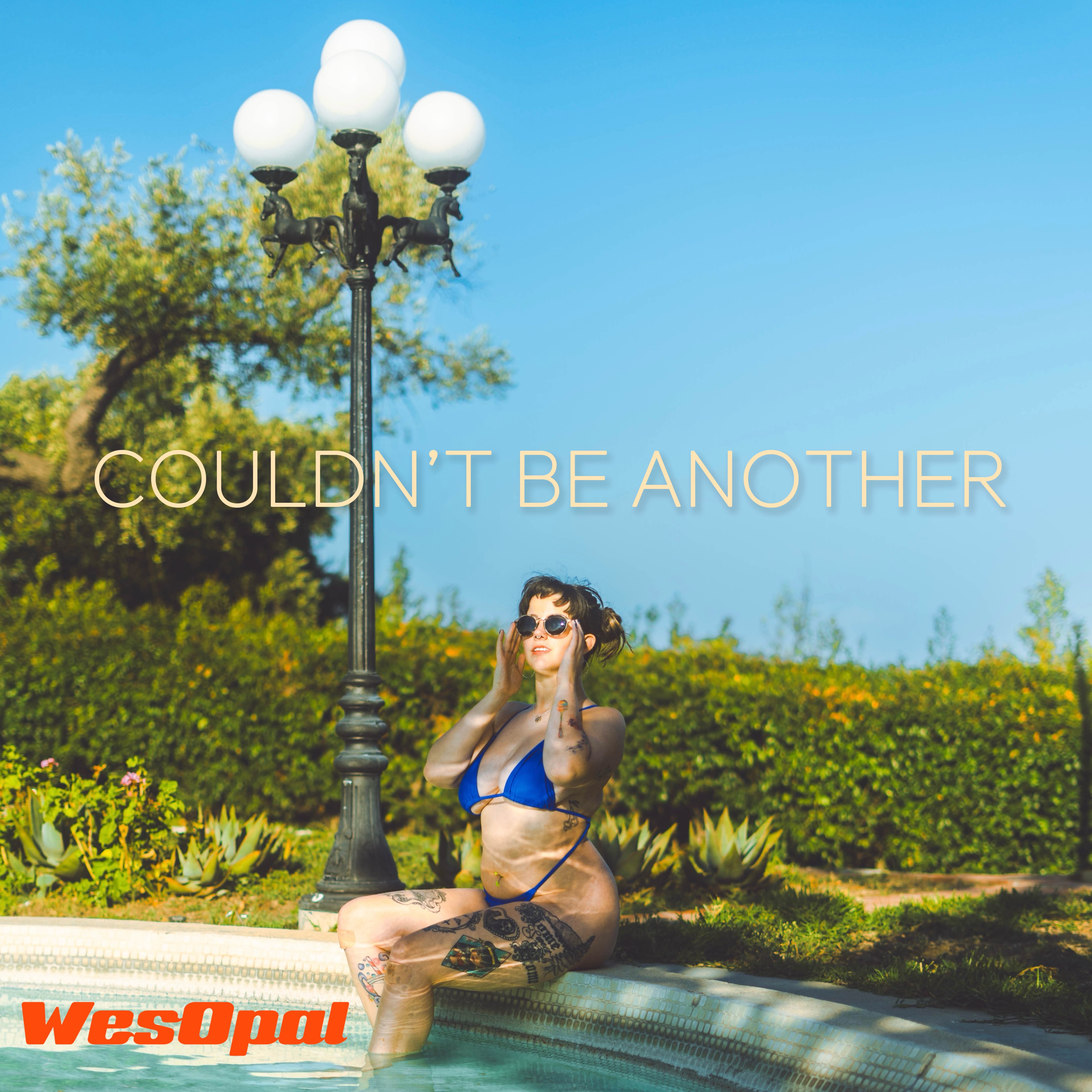 Wes Opal - Couldn't Be Another: a woman in a bikini sitting next to a pool