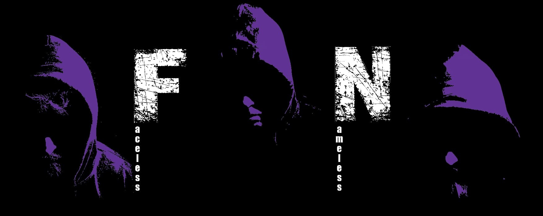 a group of people in purple hoods with the words fn on them