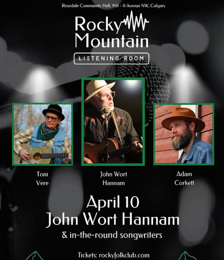 a flyer for john wort hanman and the sound singers