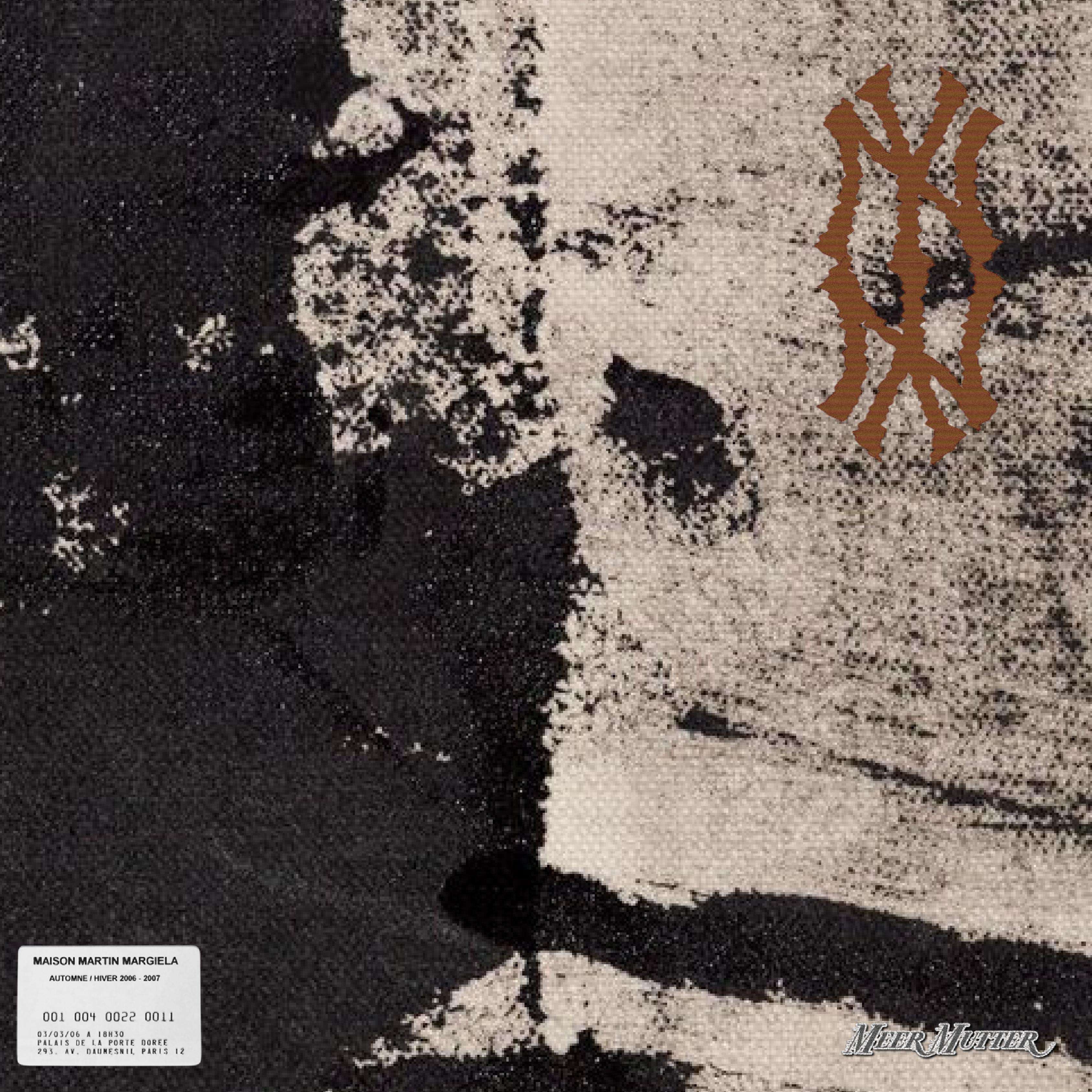 the cover of a black and brown album