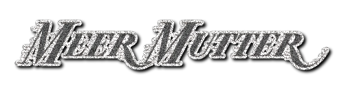 a black background with the word meer mutter