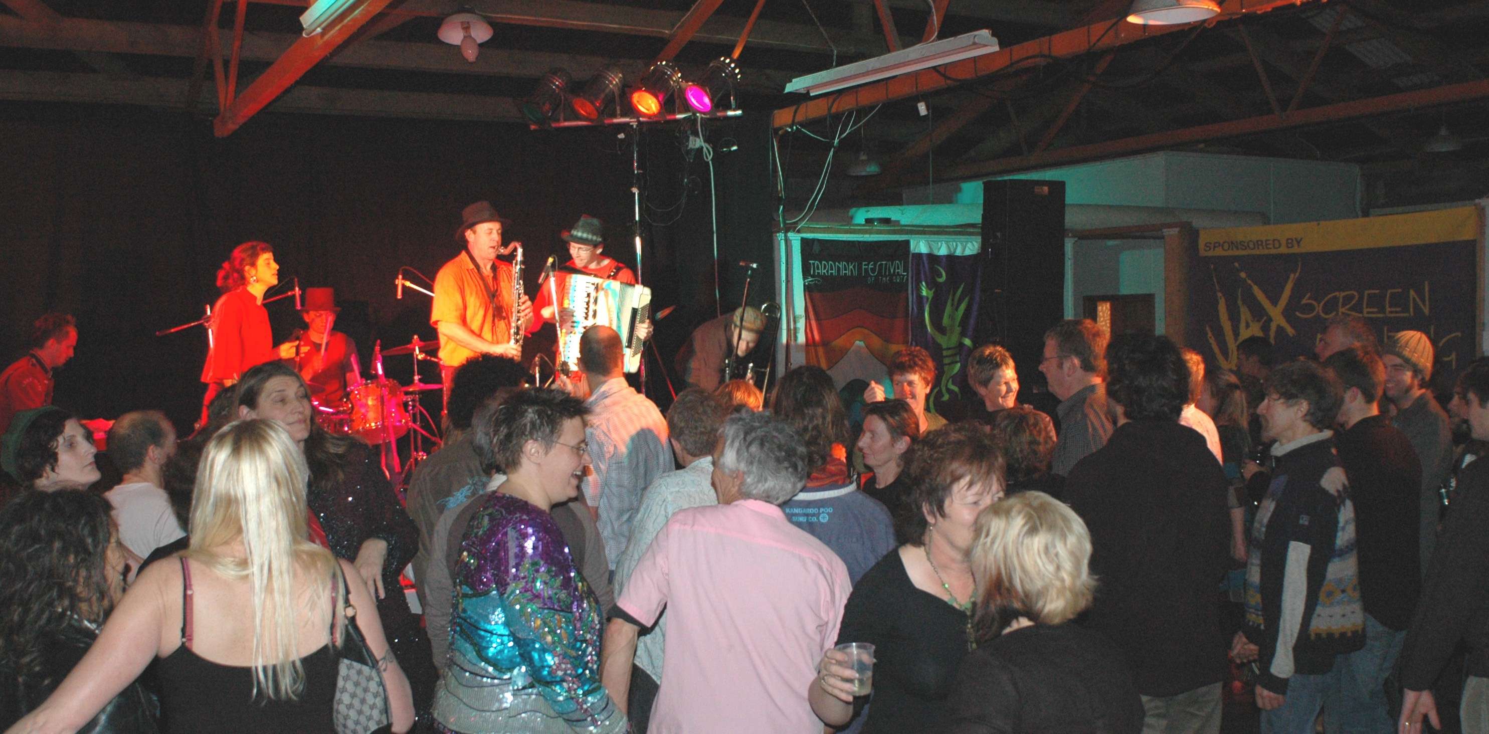 a crowd of people at a concert
