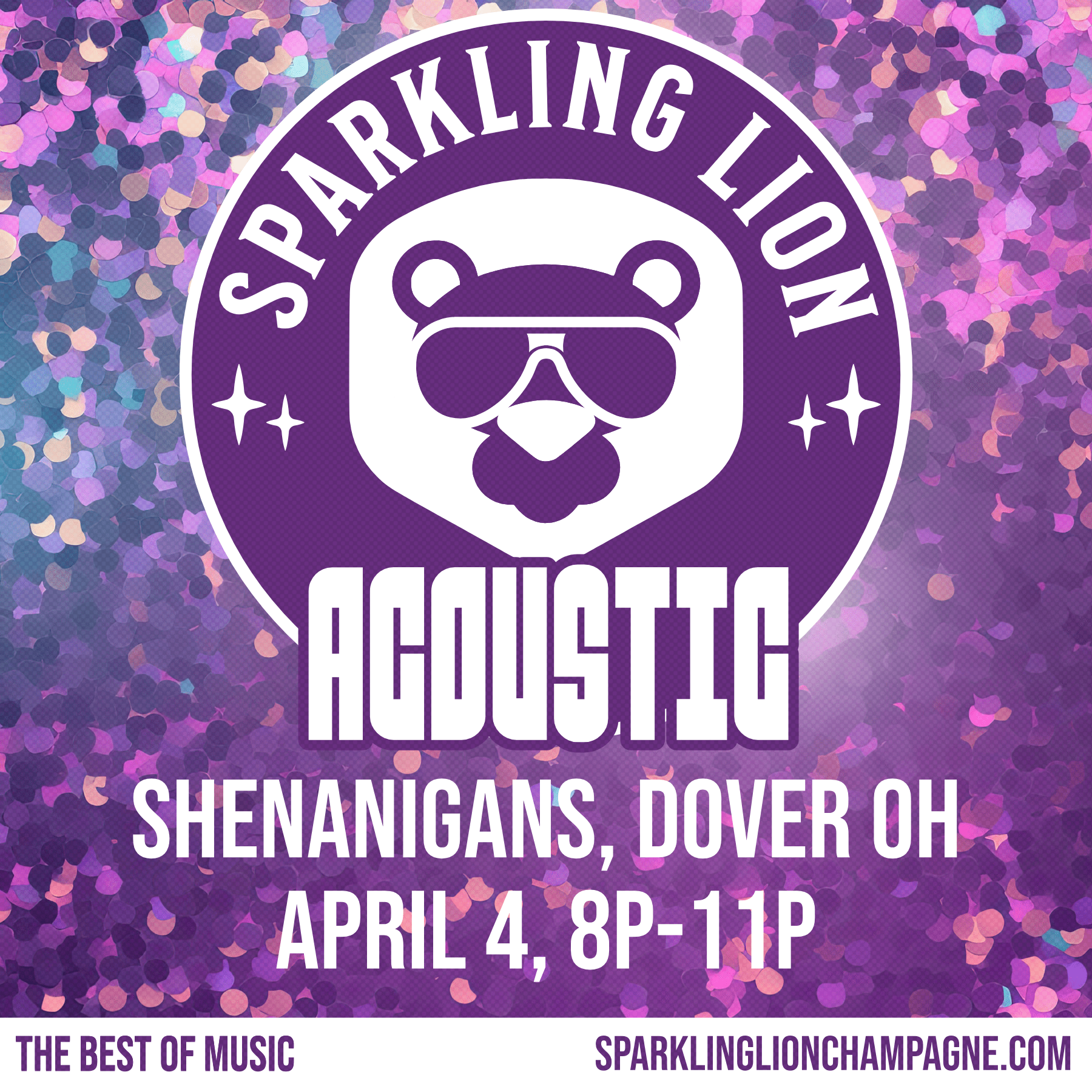 sparking lion acoustic shenanigans, dover, oh