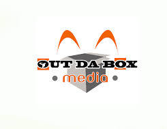 the logo for out da box media