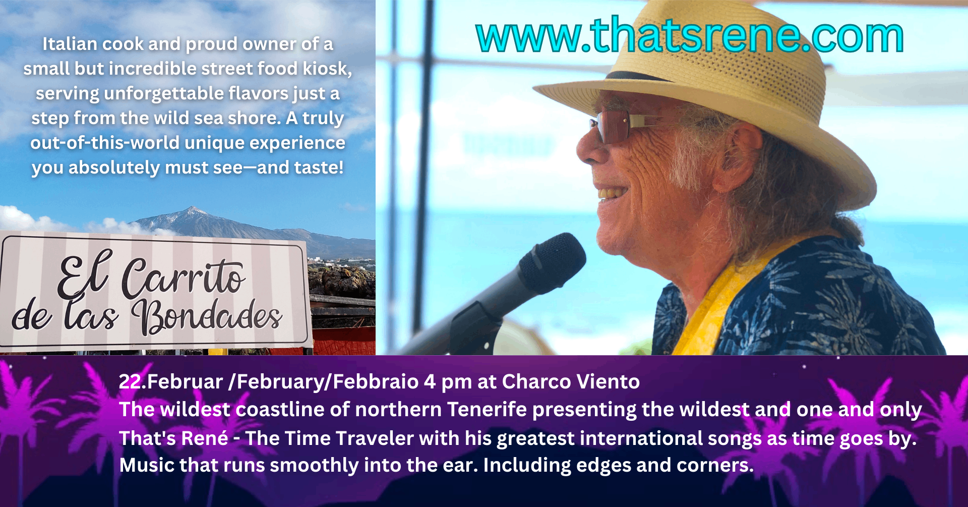 a man in a hat is speaking into a microphone