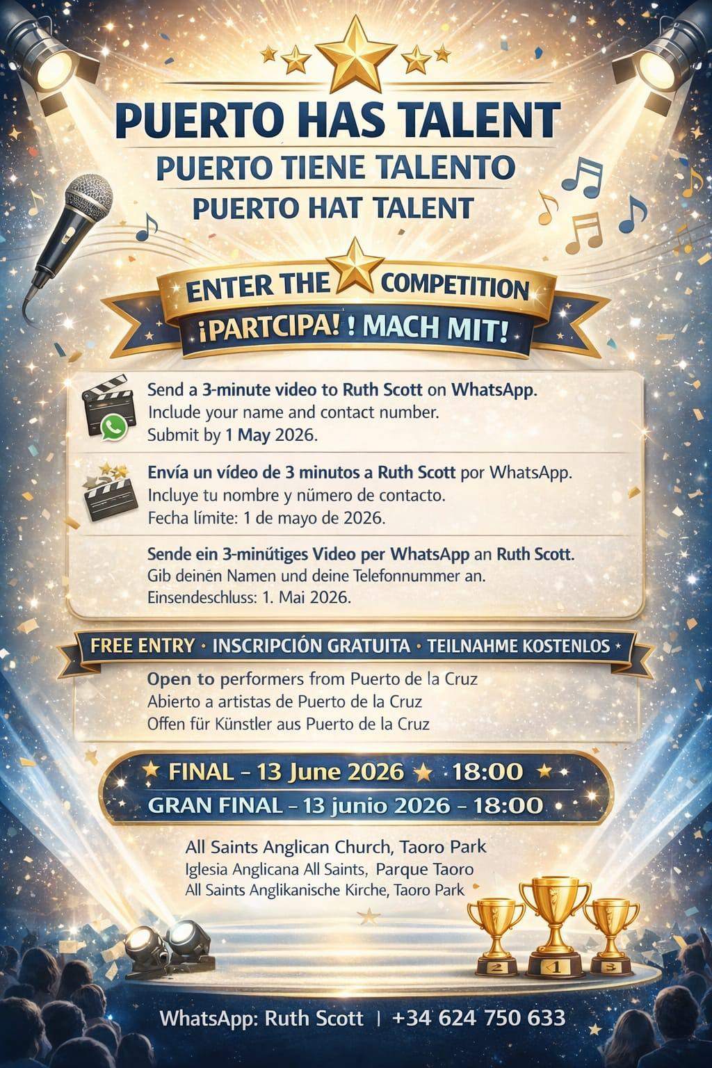 puerto has talent flyer