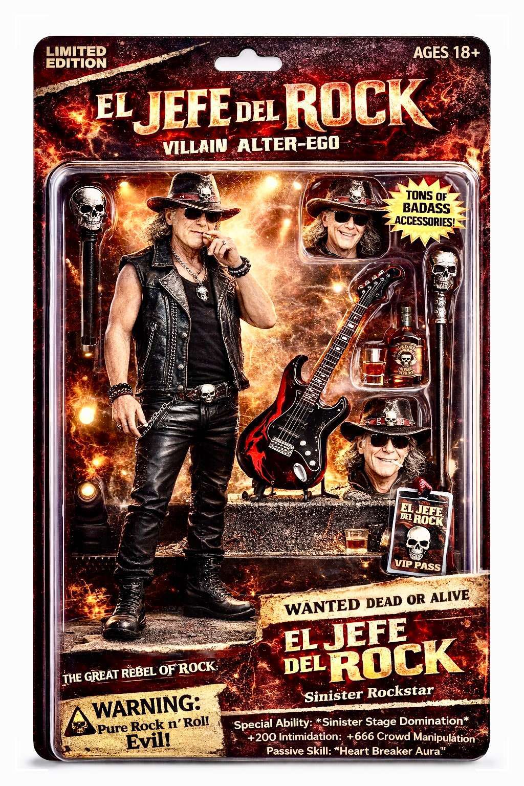 el jefe de rock action figure