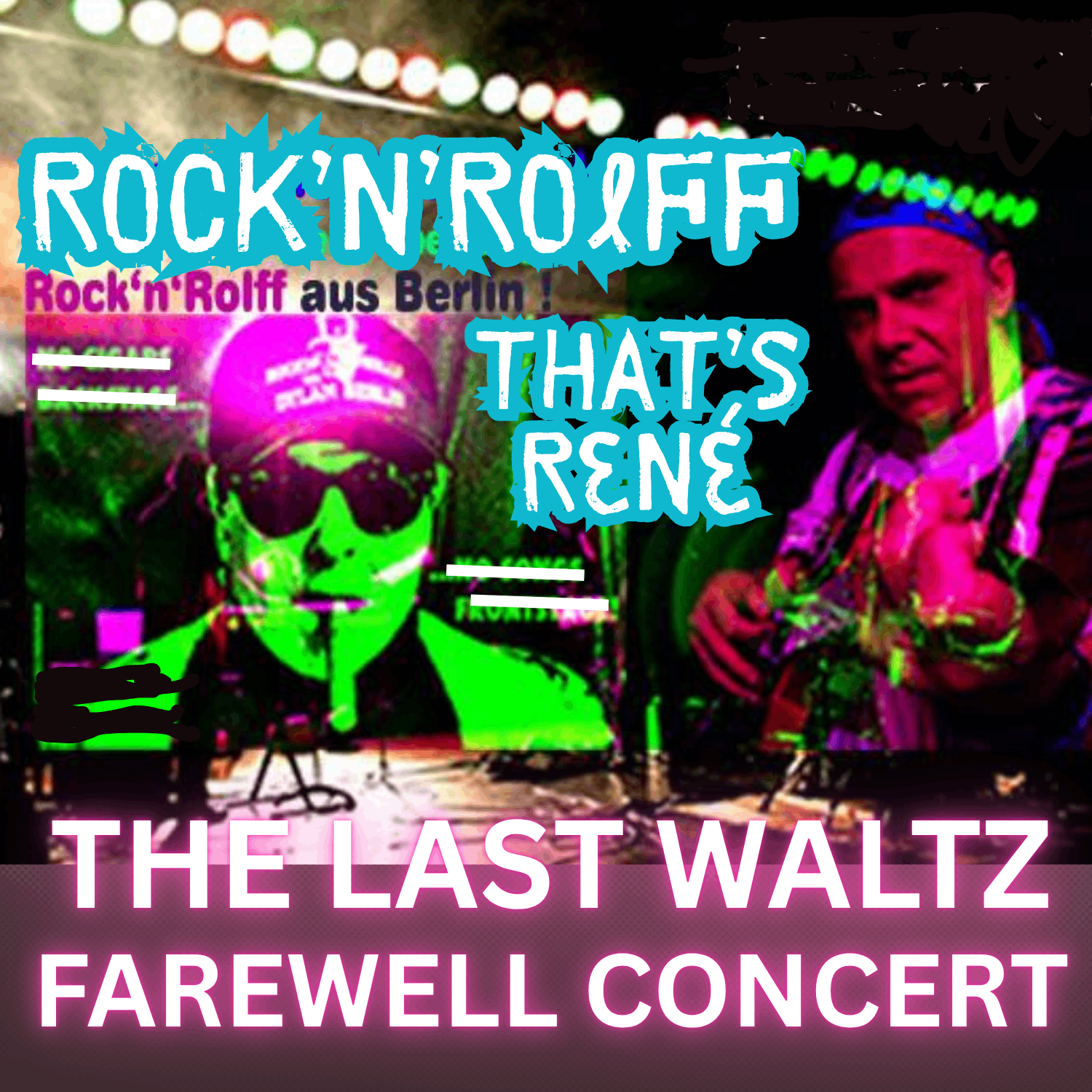 rock'n'roof that's rene that's the last waltz farewell concert