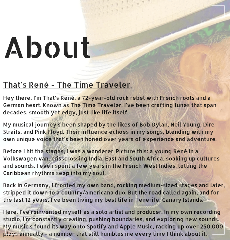 about that's the beat the time traveler