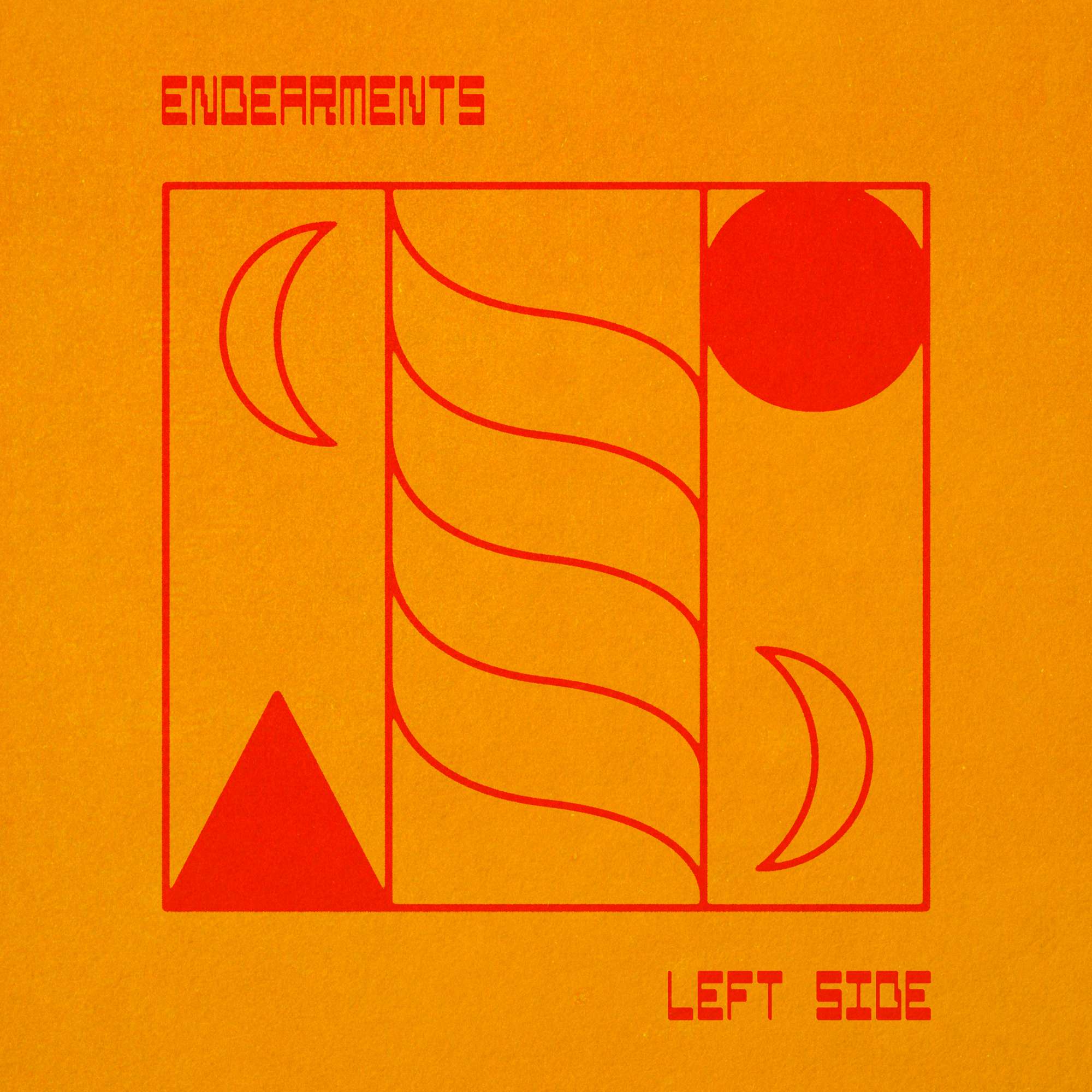 an orange and yellow cover with the words'entertainment's left edge