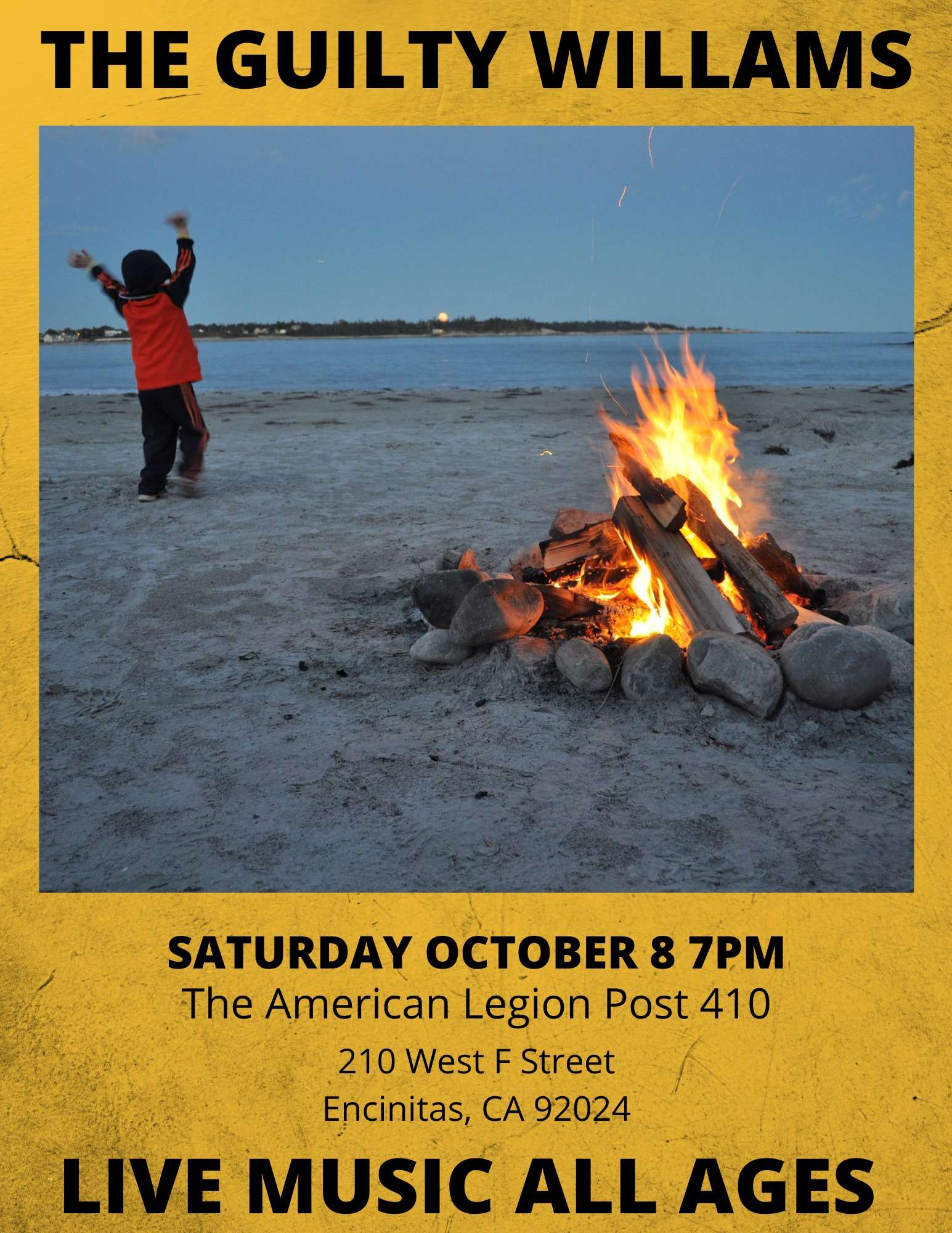 a poster for the guilty williams