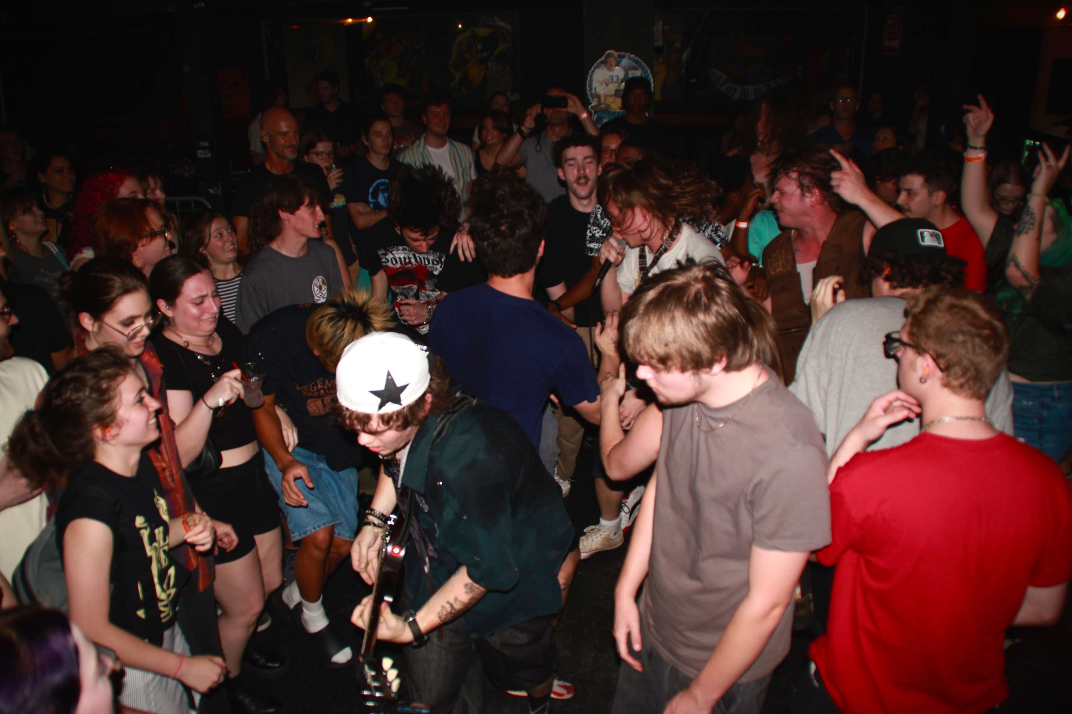 a crowd of people at a concert