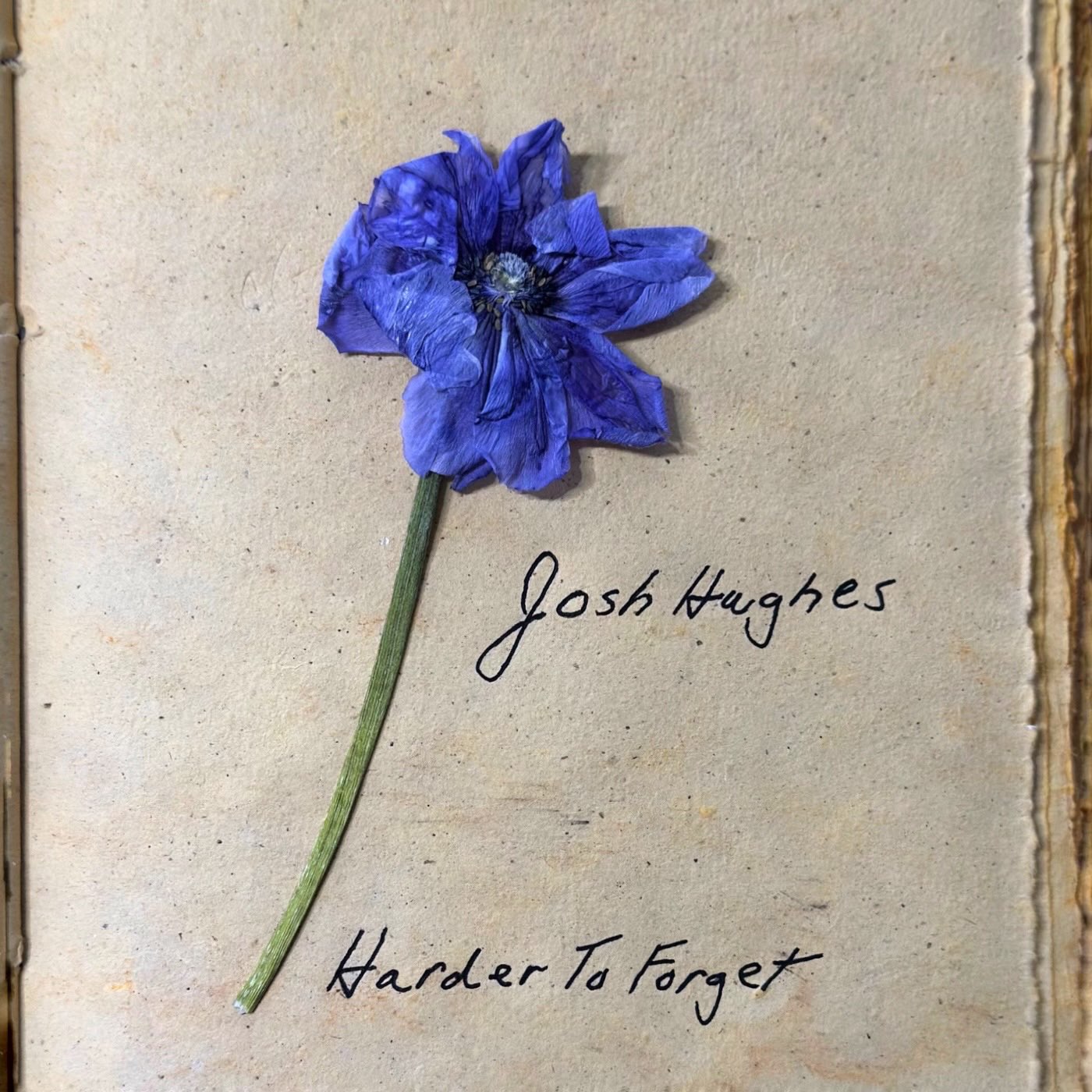 Josh Hughes - Harder To Forget: joe hughes - header to forget