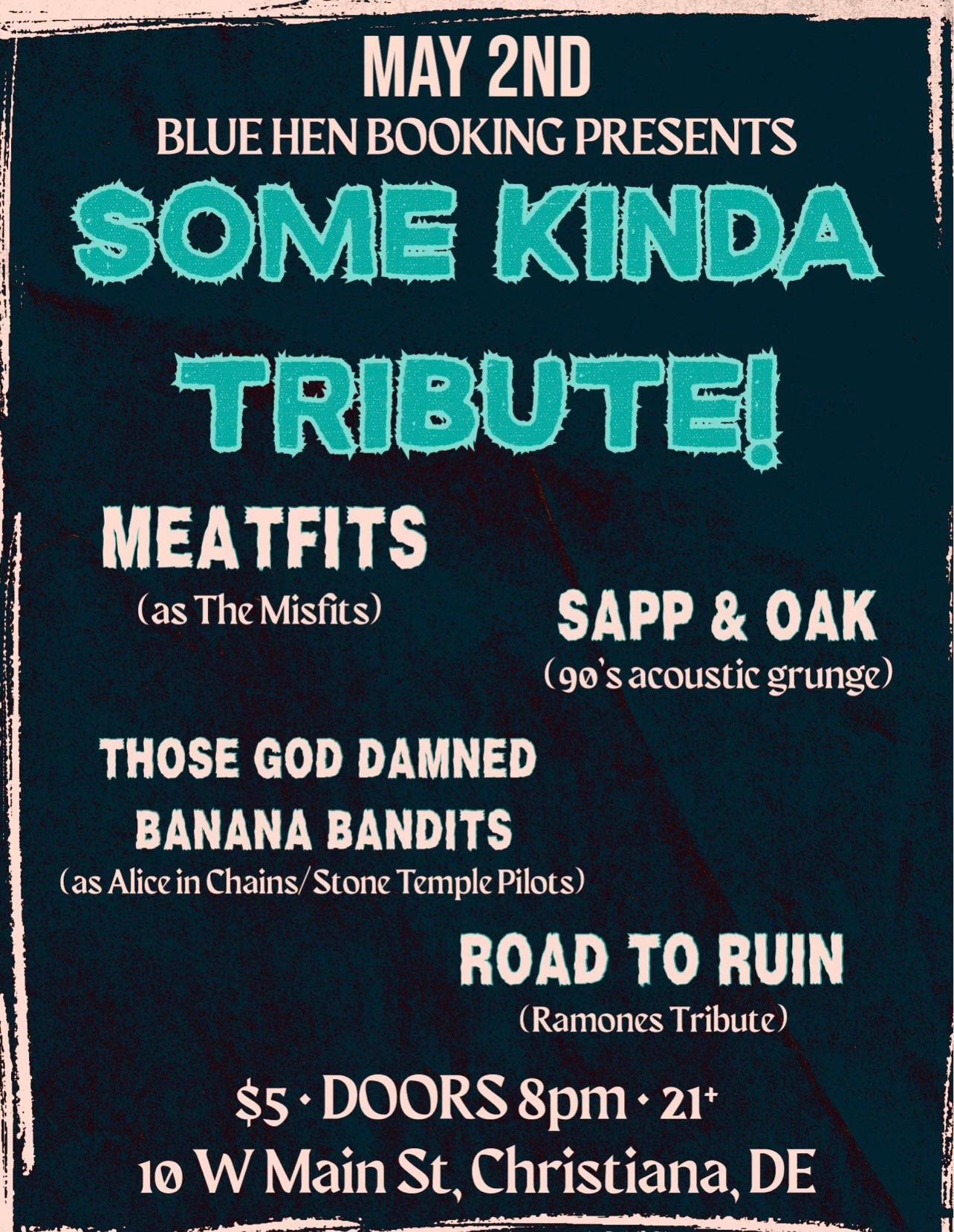 some kinda tribute flyer