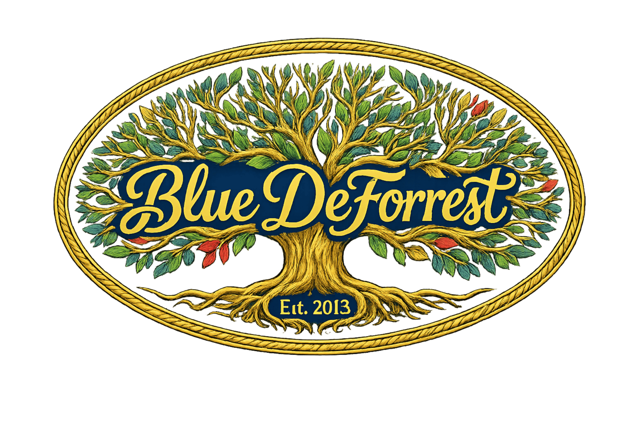 blue deforest logo