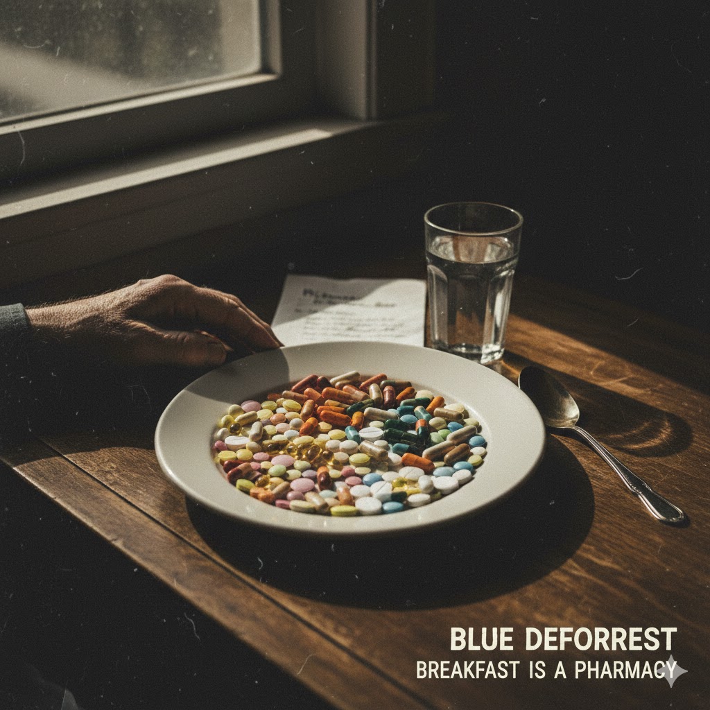 blue deforest - breakfast is a pharmacy
