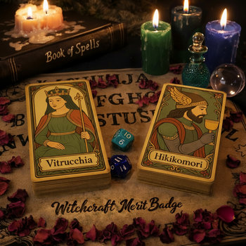 The Witchcraft Merit Badge - The Lovers EP: witchcraft tarot cards - witchcraft tarot cards - witchcraft tarot cards - witchcraft 