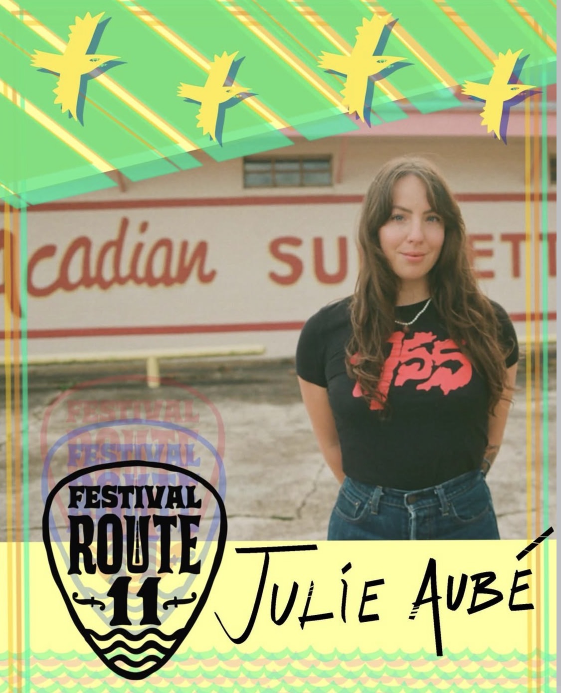 julie abee at the route festival