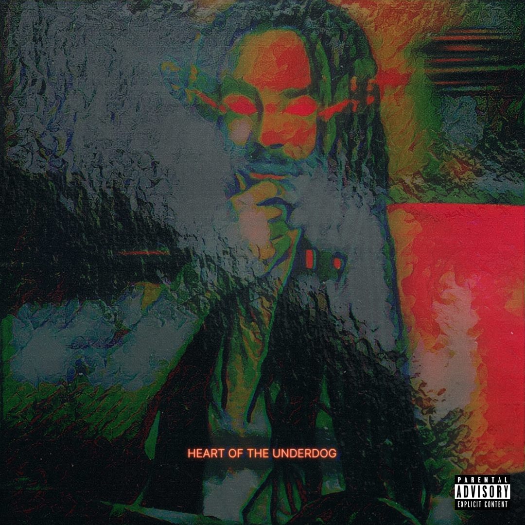 R.E. Double - Heart of The Underdog: the cover of the album heart of the hoodoos