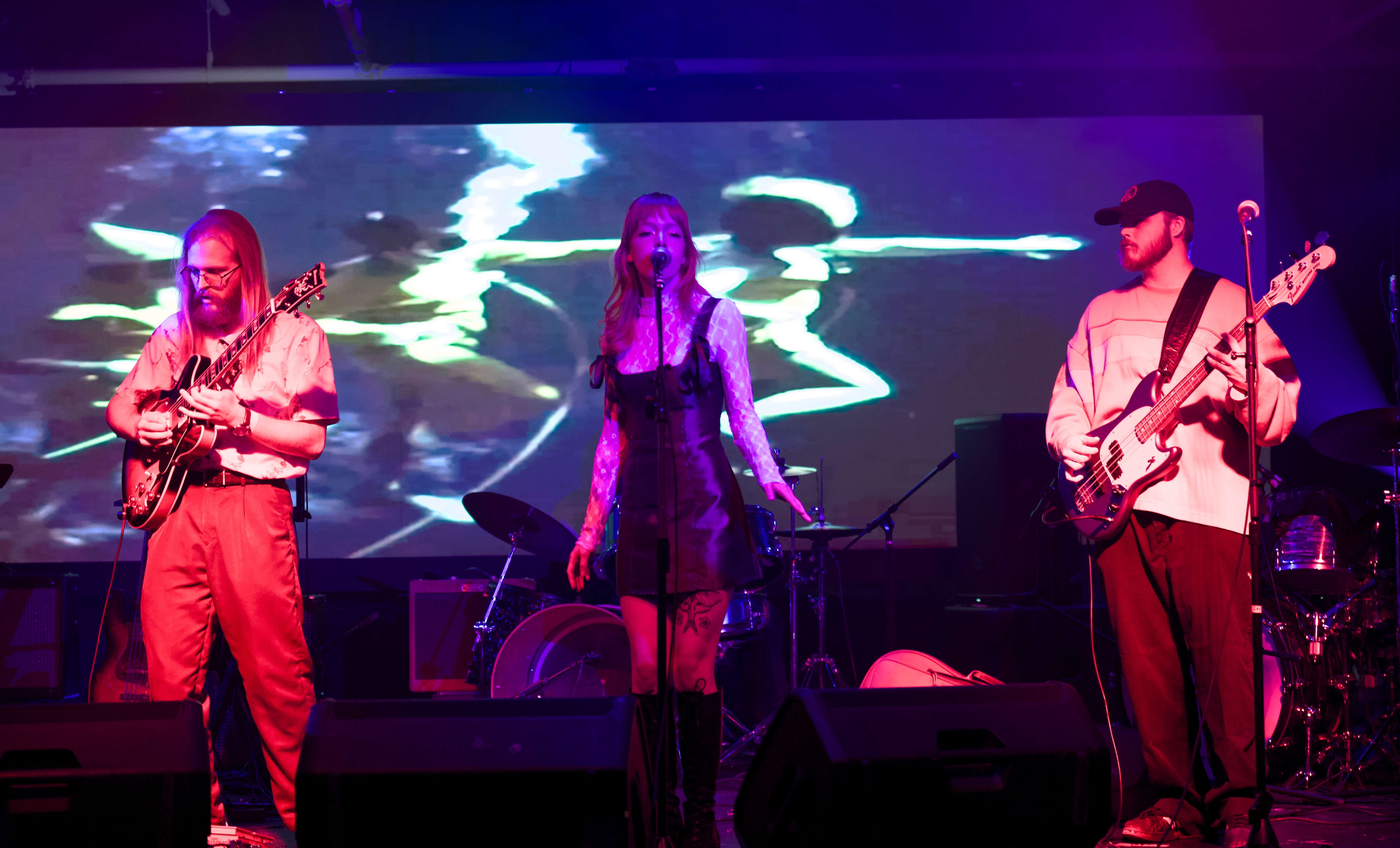 a group of people on stage