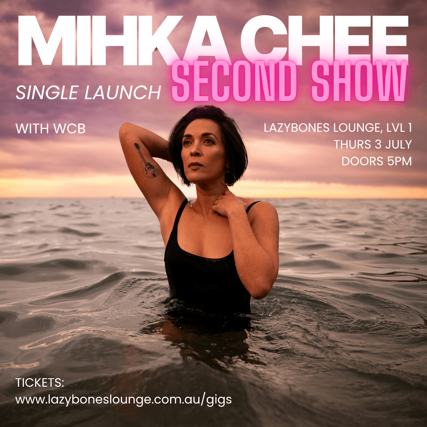mikha chee single launch second show