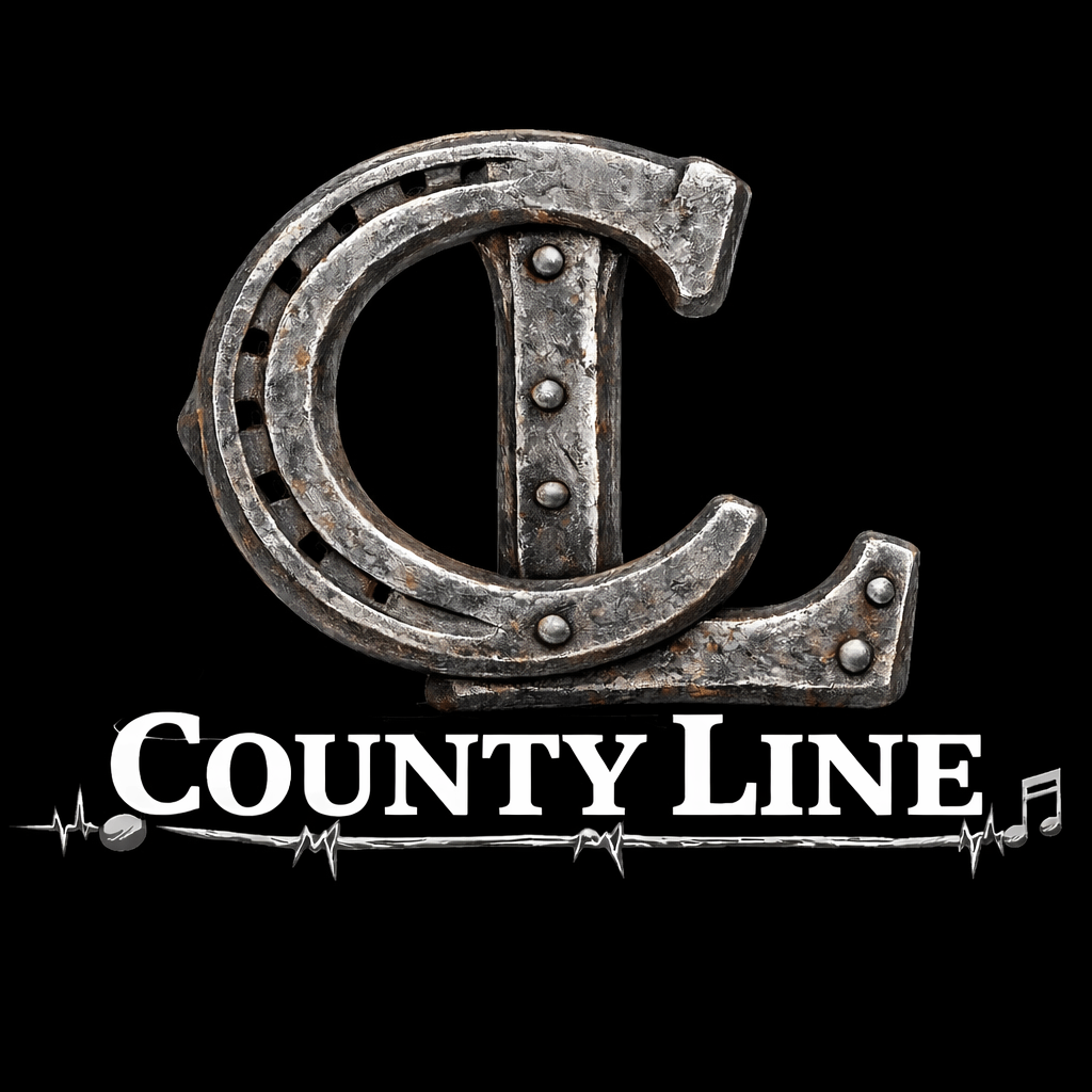 the logo for country line