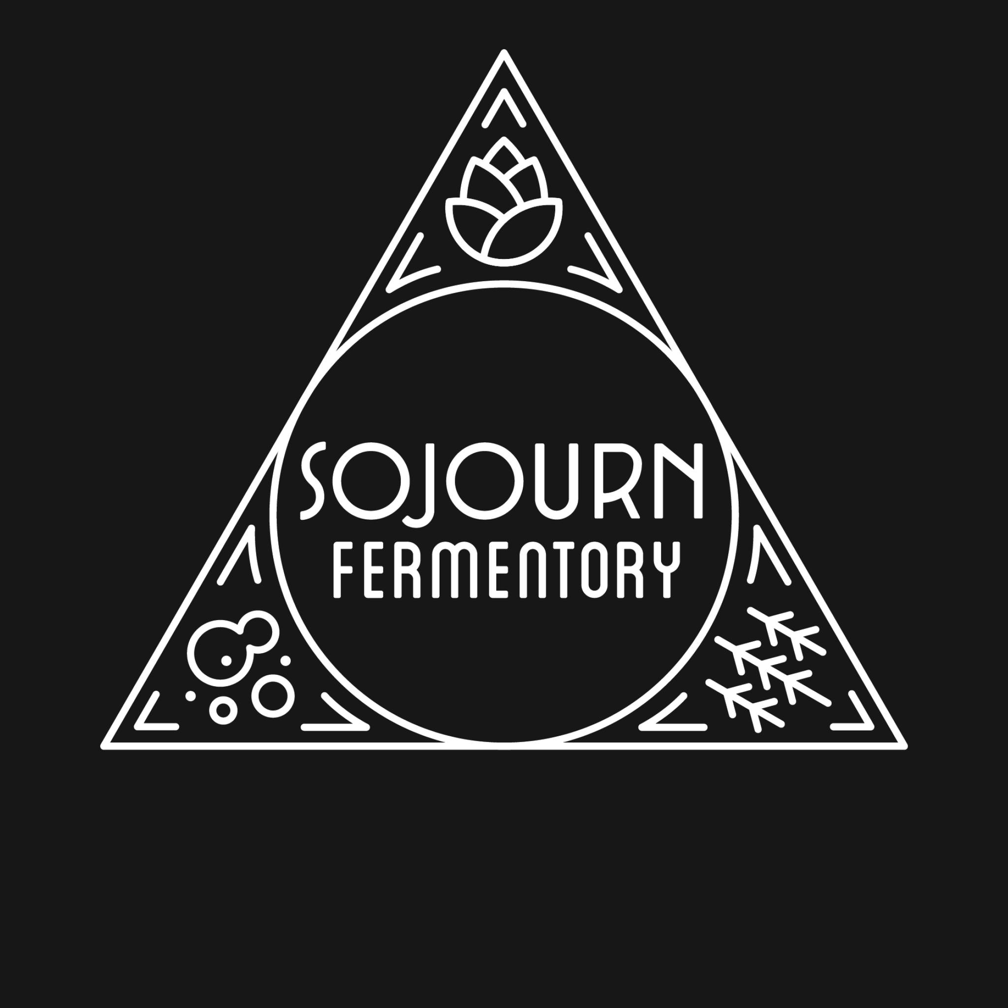 the logo for sojourn fernery