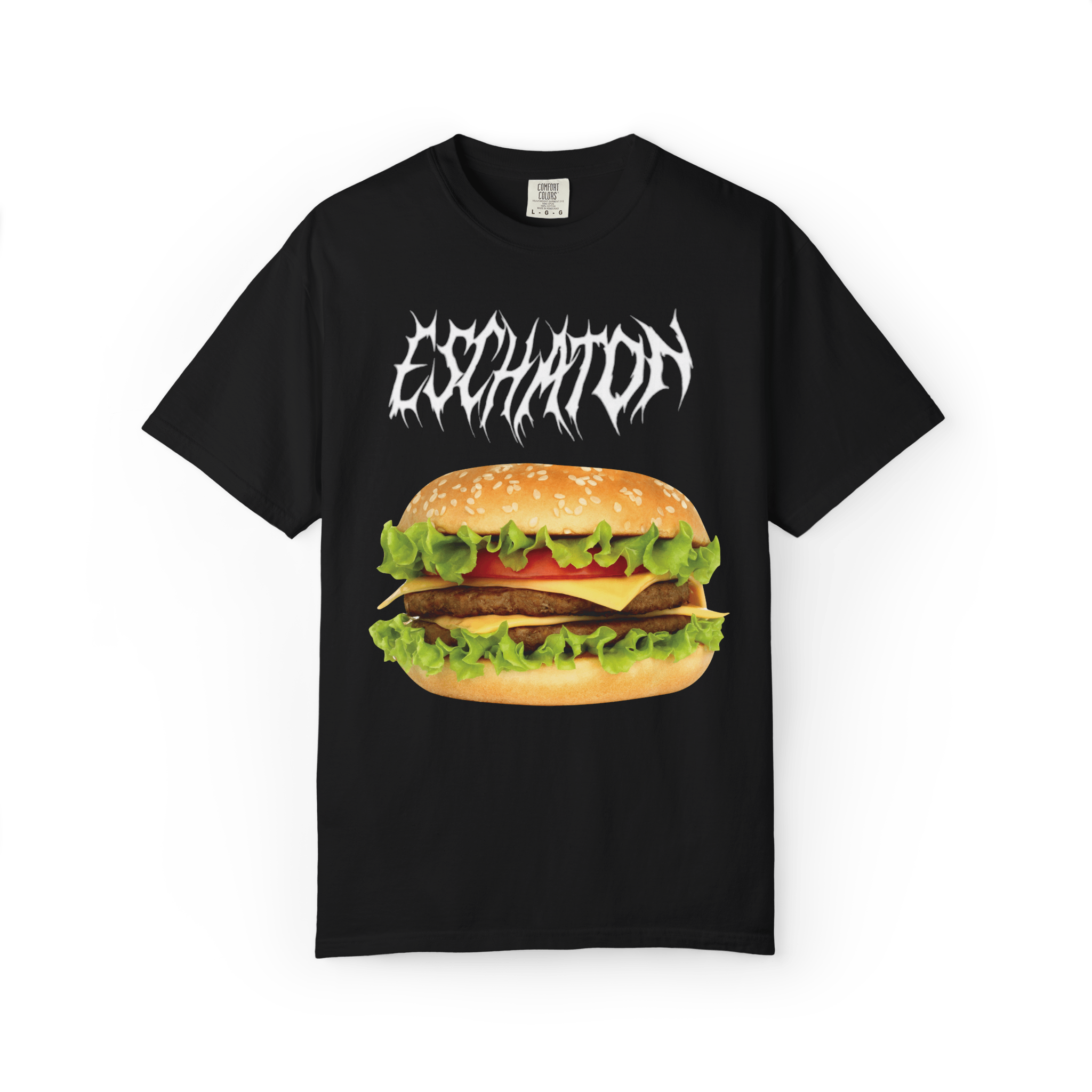 a black t - shirt with the word explosion on it