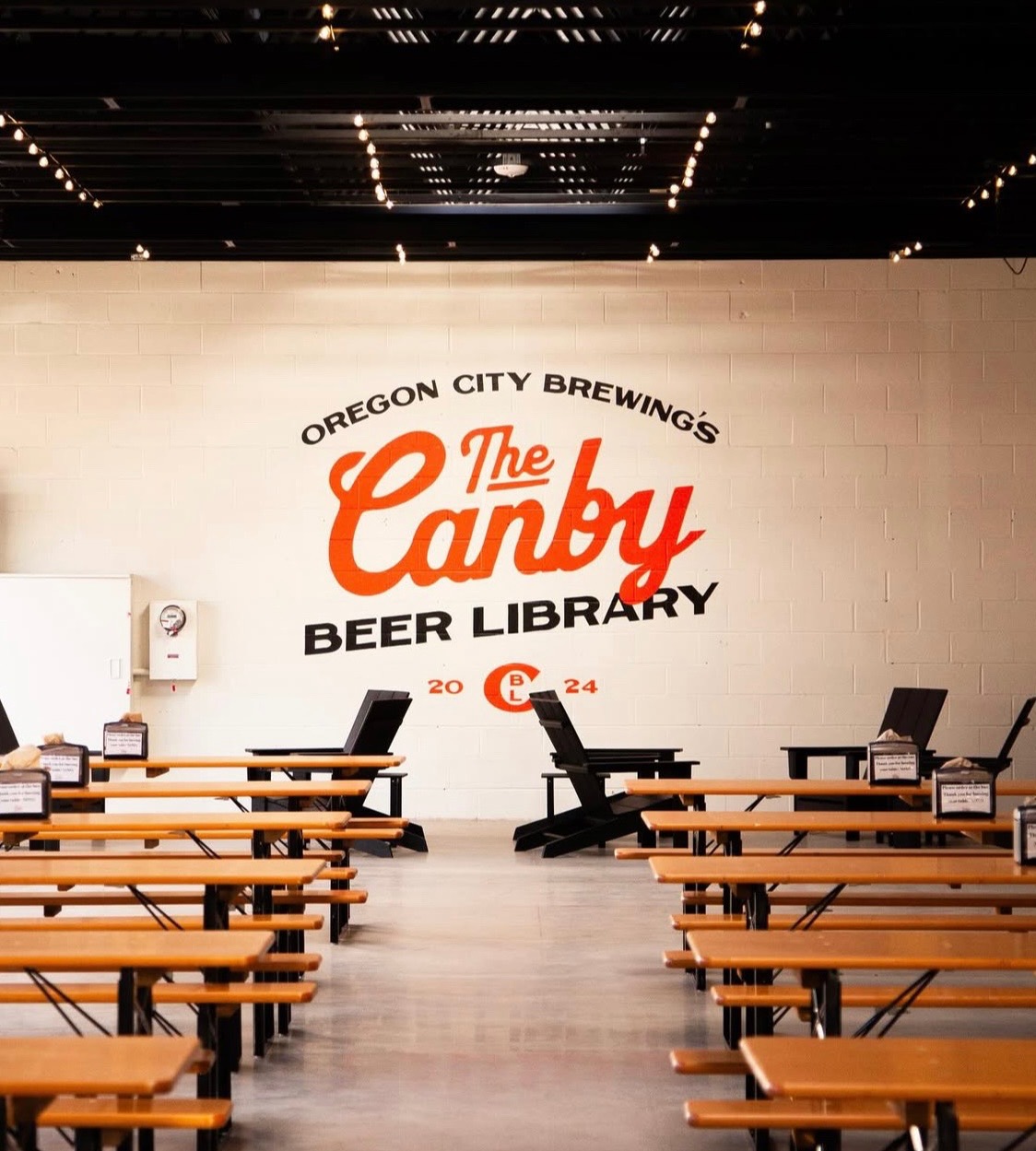 the oregon city brewing carby beer library