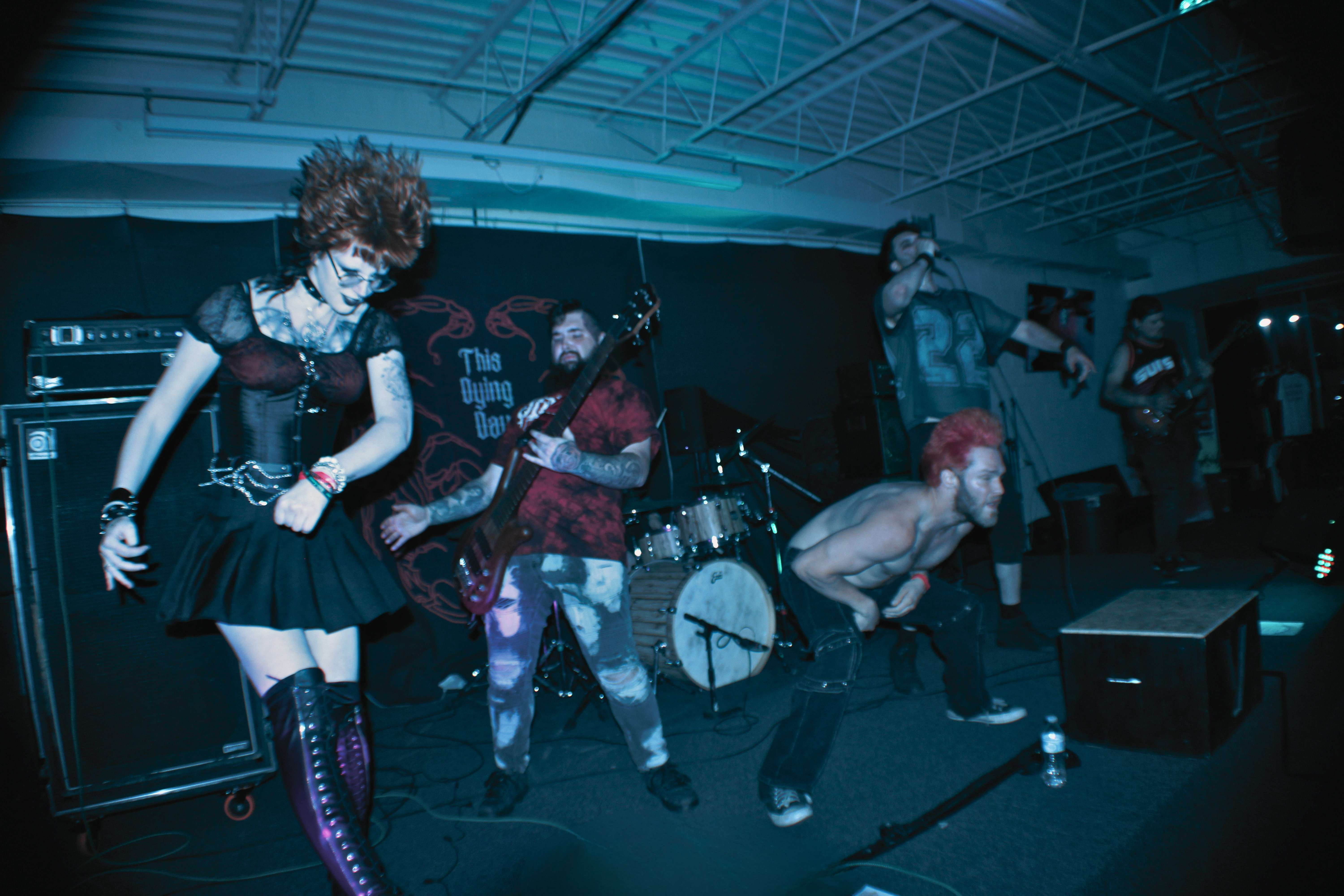 a group of people on stage