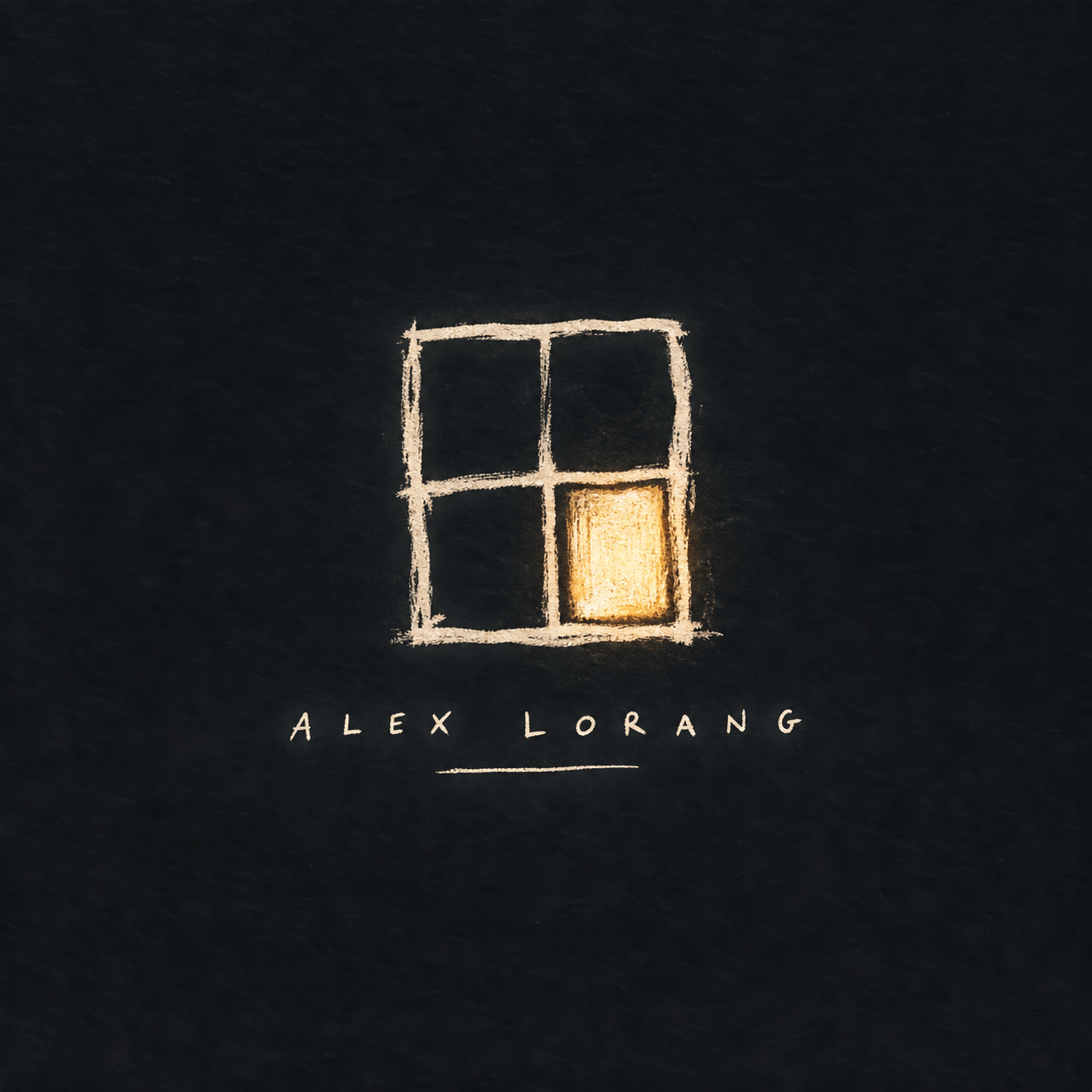 the cover of alex loran's new album