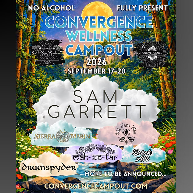 a flyer for the convergence wellness camp