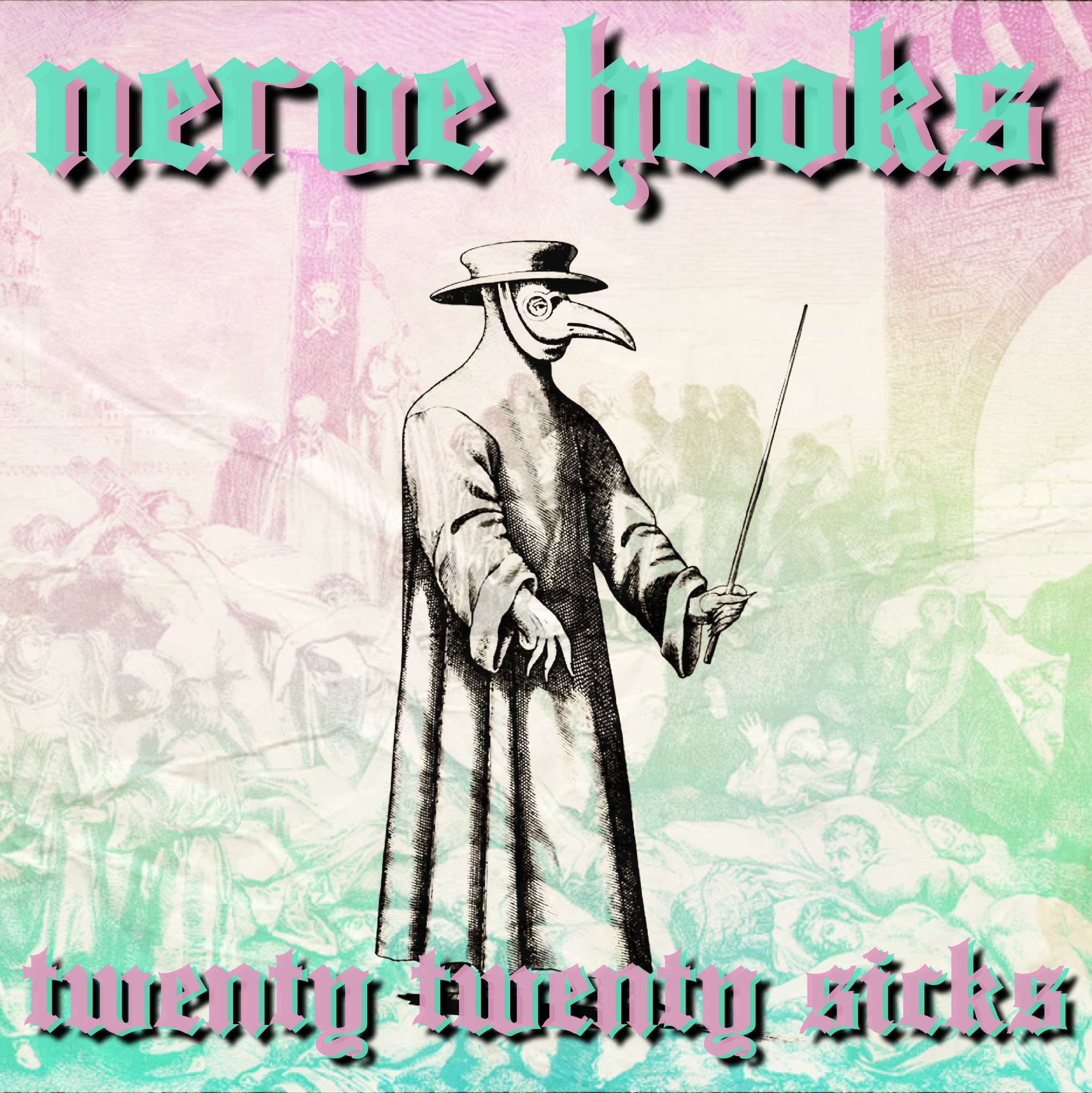 nerve hooks twenty-eighting sticks cover art