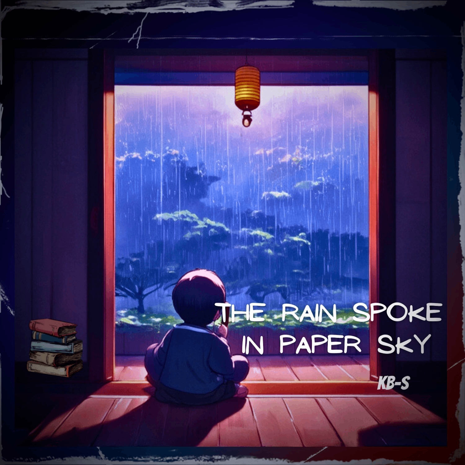 the rain spoke in paper sky