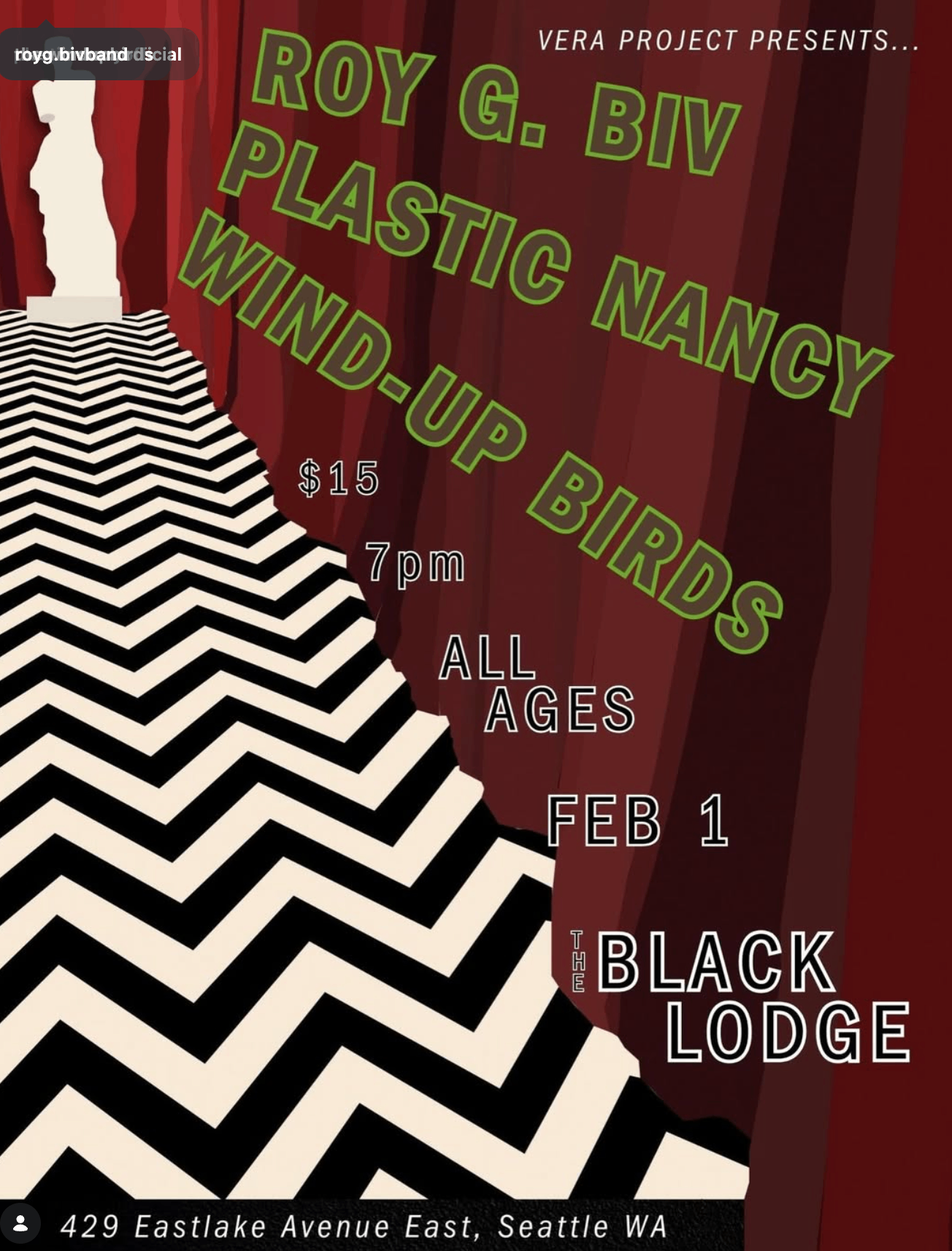 a poster for roy g bvi plastic nancy wind up birds