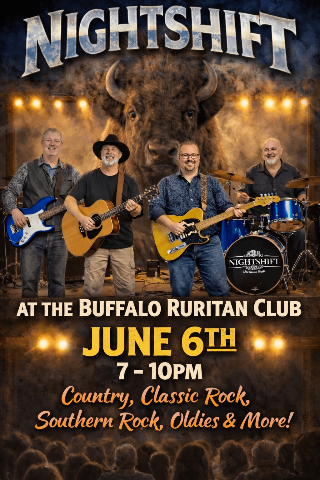 nightshift at the buffalo rutin club