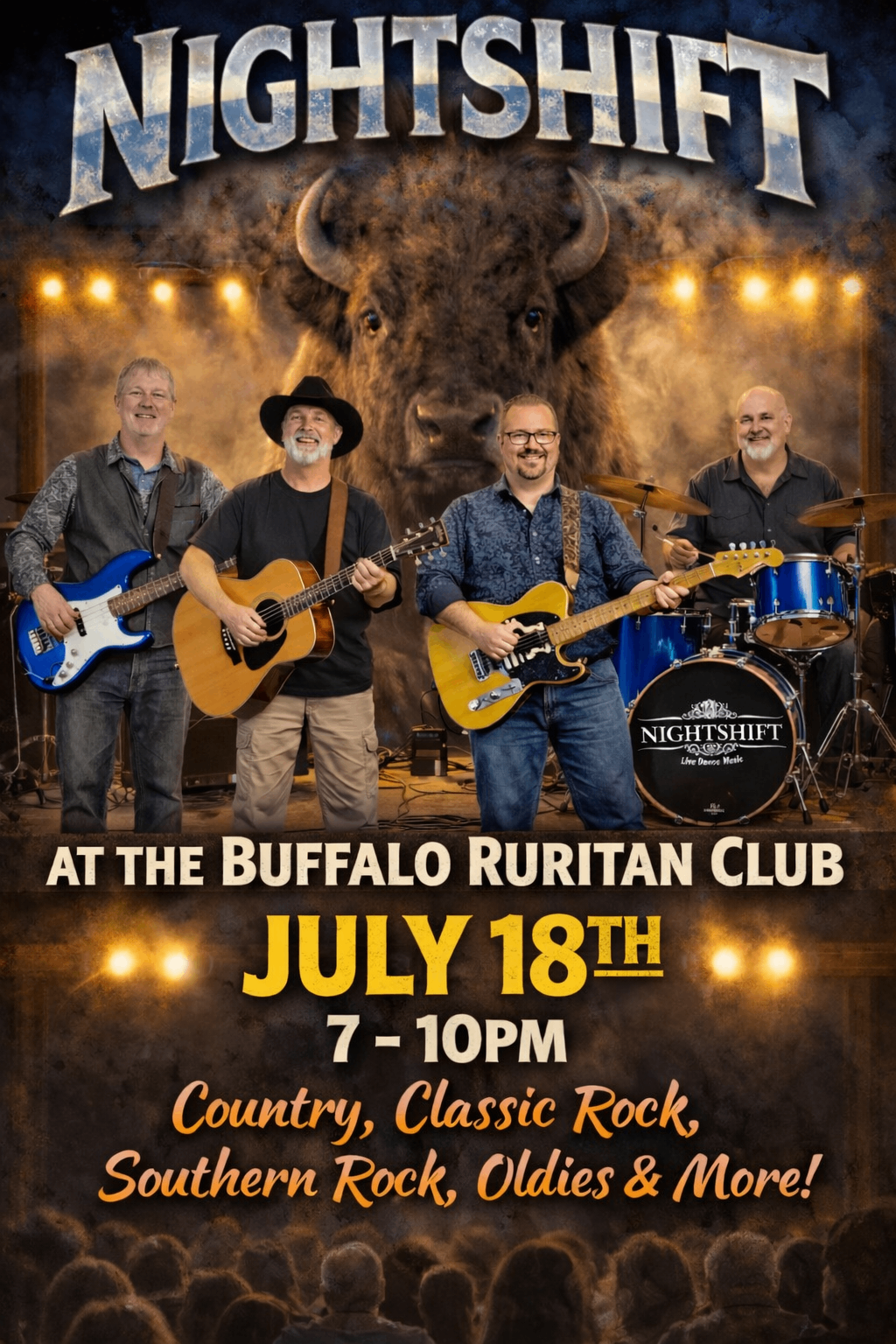 nightshift at the buffalo rutlin club