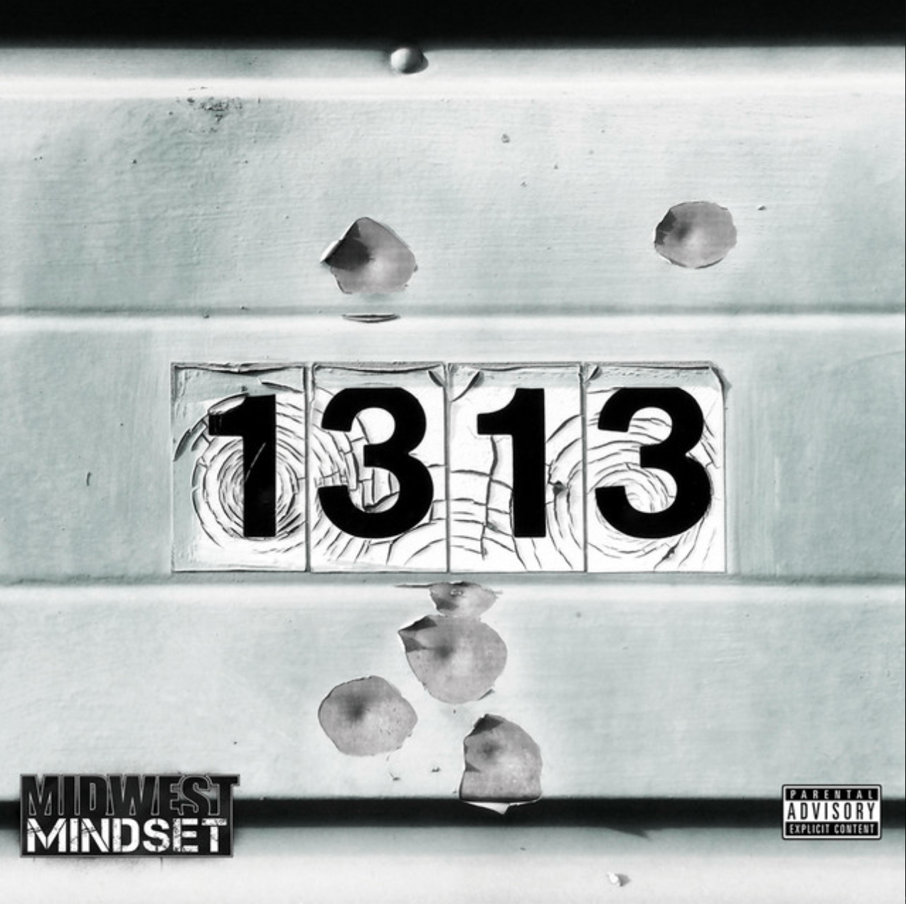 Midwest Mindset - 1313: a white box with the words 1313 on it
