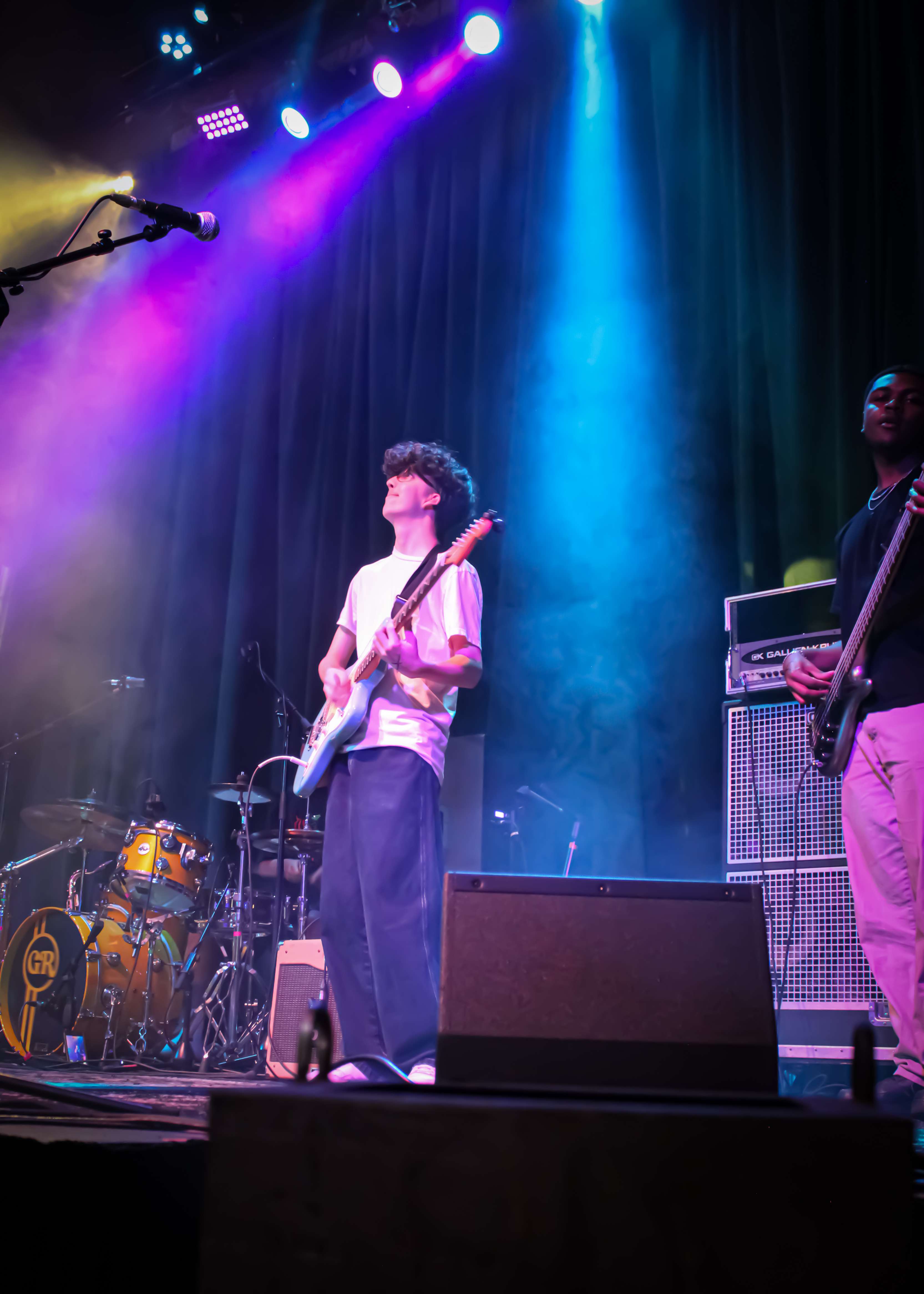 a group of people on a stage