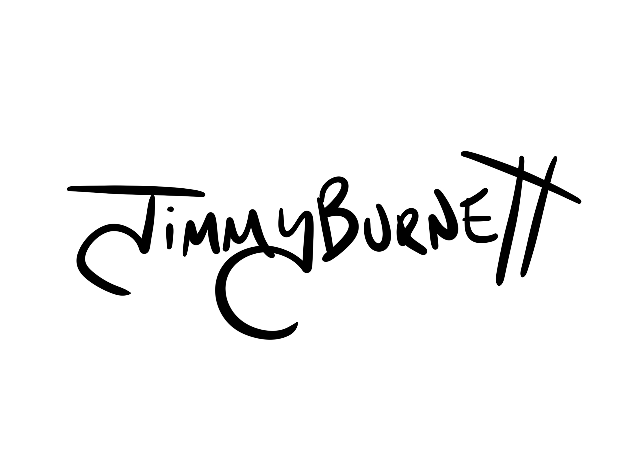 jimmy burnett logo on a white background